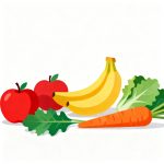 Los beneficios de una dieta rica en frutas y verduras